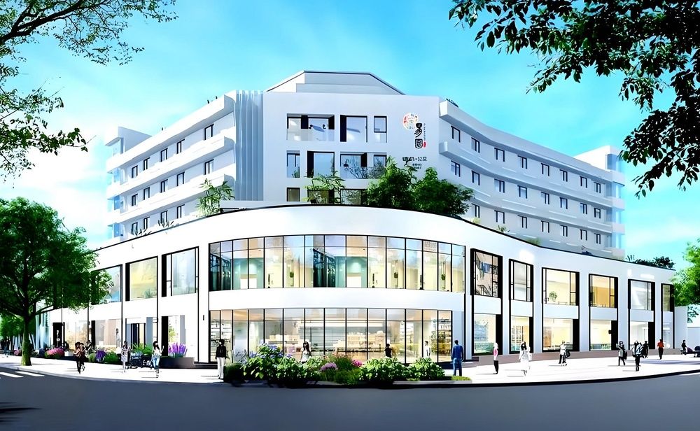 德必公交易园外观图